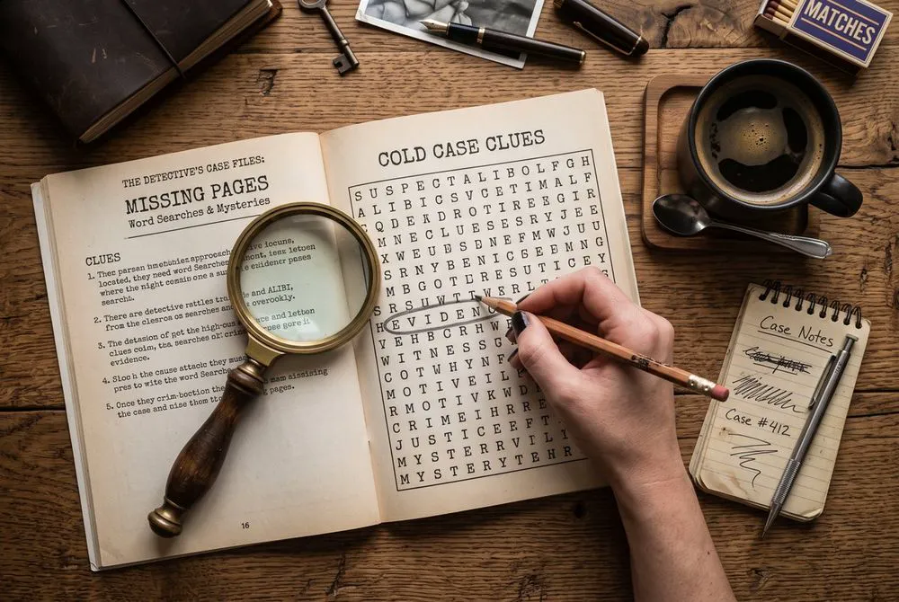 Verdacht — vind de moordenaar tussen de letters